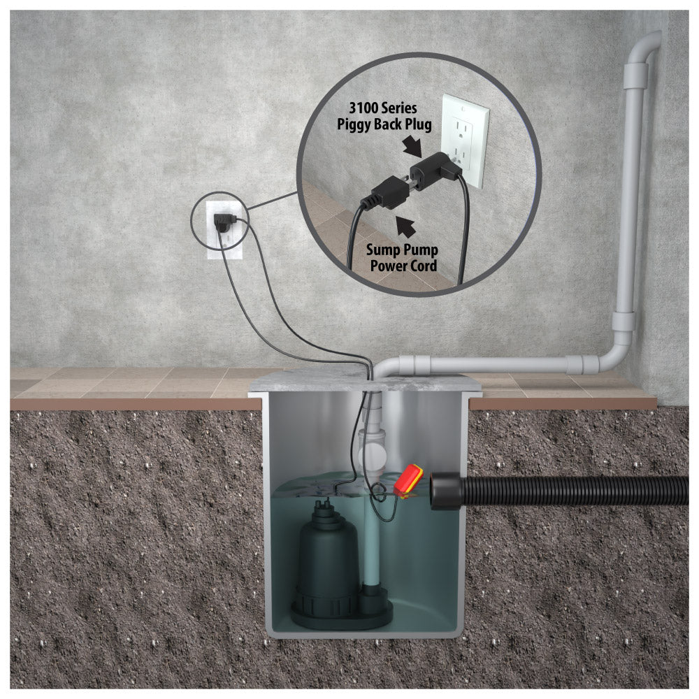 WaterBoss™ Tethered Float Switch