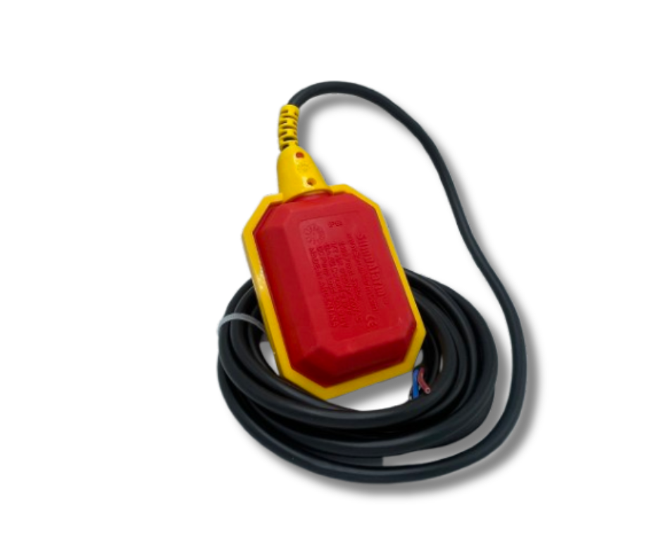 WaterBoss™ Tethered Float Switch – Sump Alarm Inc.